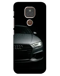 Чехол для Motorola MOTO E7 Plus с картинкой «Audi — детализация кузова» Чехол для Motorola MOTO E7 Plus с картинкой «Audi — детализация кузова»