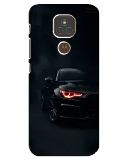 Чехол для Motorola MOTO E7 Plus с картинкой «Audi — хищный взгляд»
