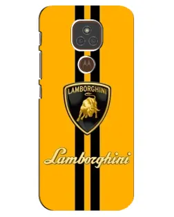Чохол для Motorola MOTO E7 Plus з картинкою «Lamborghini Stripe жовтий» Чохол для Motorola MOTO E7 Plus з картинкою «Lamborghini Stripe жовтий»