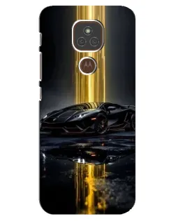 Чехол для Motorola MOTO E7 Plus с картинкой «Ночной Lamborghini драйв» Чехол для Motorola MOTO E7 Plus с картинкой «Ночной Lamborghini драйв»