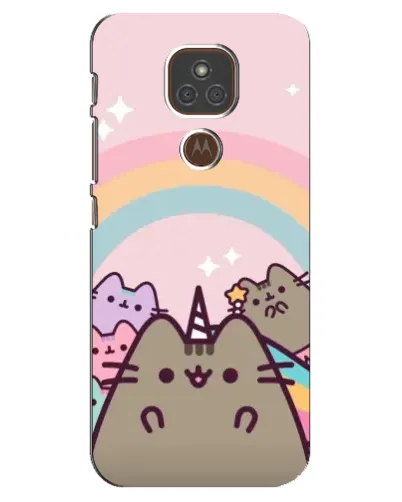 Чехол для Motorola MOTO E7 Plus с картинкой «Единорог Pusheen» Чехол для Motorola MOTO E7 Plus с картинкой «Единорог Pusheen»