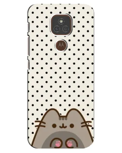 Чехол для Motorola MOTO E7 Plus с картинкой «Пушин в горошек» Чехол для Motorola MOTO E7 Plus с картинкой «Пушин в горошек»