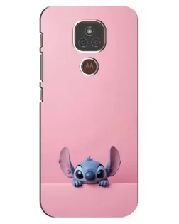 Чехол для Motorola MOTO E7 Plus с картинкой «Stitch выглядывает» Чехол для Motorola MOTO E7 Plus с картинкой «Stitch выглядывает»