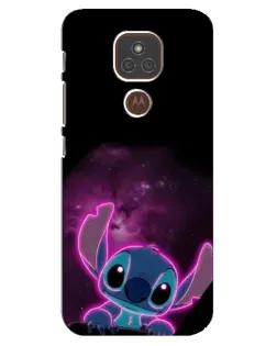 Чехол для Motorola MOTO E7 Plus с картинкой «Неоновый Stitch» Чехол для Motorola MOTO E7 Plus с картинкой «Неоновый Stitch»