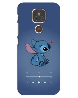 Чехол для Motorola MOTO E7 Plus с картинкой «Музыкальный Stitch» Чехол для Motorola MOTO E7 Plus с картинкой «Музыкальный Stitch»