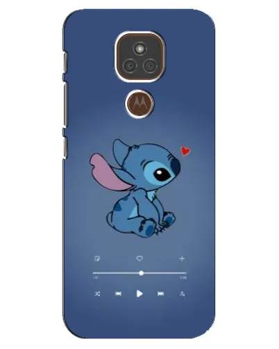 Чехол для Motorola MOTO E7 Plus с картинкой «Музыкальный Stitch» Чехол для Motorola MOTO E7 Plus с картинкой «Музыкальный Stitch»