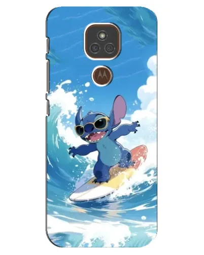 Чехол для Motorola MOTO E7 Plus с картинкой «Стич на волне» Чехол для Motorola MOTO E7 Plus с картинкой «Стич на волне»