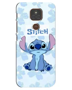Чехол для Motorola MOTO E7 Plus с картинкой «Stitch среди цветов» Чехол для Motorola MOTO E7 Plus с картинкой «Stitch среди цветов»
