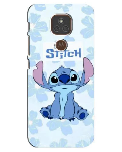 Чехол для Motorola MOTO E7 Plus с картинкой «Stitch среди цветов» Чехол для Motorola MOTO E7 Plus с картинкой «Stitch среди цветов»