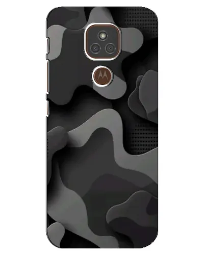 Чехол для Motorola MOTO E7 Plus с картинкой «Темный абстрактный камуфляж» Чехол для Motorola MOTO E7 Plus с картинкой «Темный абстрактный камуфляж»