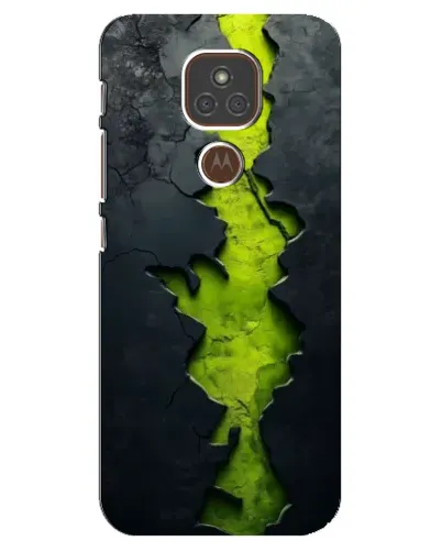 Чехол для Motorola MOTO E7 Plus с картинкой «Салатовый разлом скалы» Чехол для Motorola MOTO E7 Plus с картинкой «Салатовый разлом скалы»