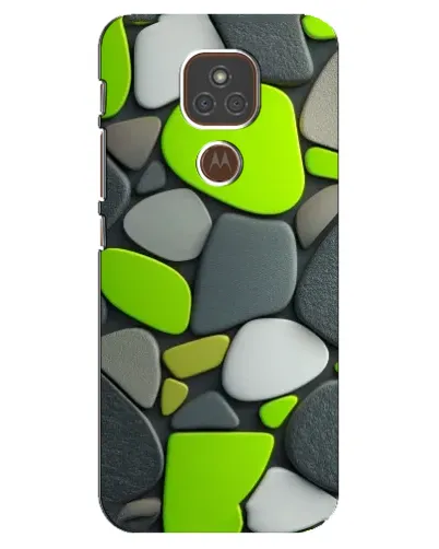 Чехол для Motorola MOTO E7 Plus с картинкой «Яркая неоновая галька» Чехол для Motorola MOTO E7 Plus с картинкой «Яркая неоновая галька»