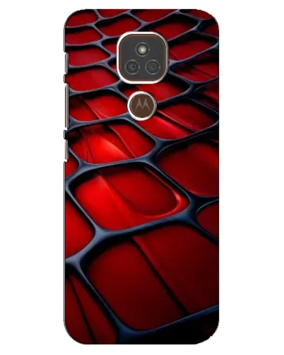 Чехол для Motorola MOTO E7 Plus с картинкой «Красная глянцевая сетка» Чехол для Motorola MOTO E7 Plus с картинкой «Красная глянцевая сетка»