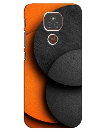 Чехол для Motorola MOTO E7 Plus с картинкой «Геометрия оранжевых кругов» Чехол для Motorola MOTO E7 Plus с картинкой «Геометрия оранжевых кругов»