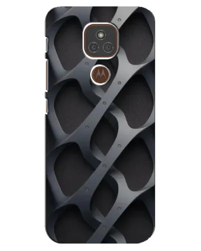 Чехол для Motorola MOTO E7 Plus с картинкой «Объемное серое плетение» Чехол для Motorola MOTO E7 Plus с картинкой «Объемное серое плетение»
