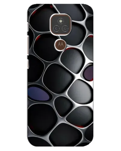 Чехол для Motorola MOTO E7 Plus с картинкой «Объемная темная решетка» Чехол для Motorola MOTO E7 Plus с картинкой «Объемная темная решетка»