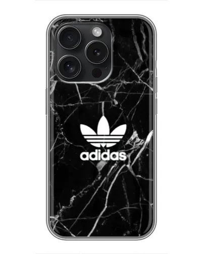 Чехол для Motorola Moto G (2026) с картинкой «Белый мрамор Adidas»