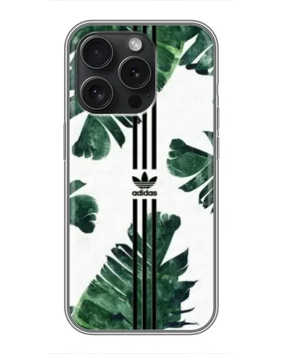 Чехол для Motorola Moto G (2026) с картинкой «Пальмовые листья адидас»