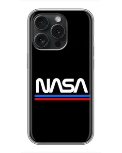 Чехол для Motorola Moto G (2026) с картинкой «NASA — классика Red Blue»