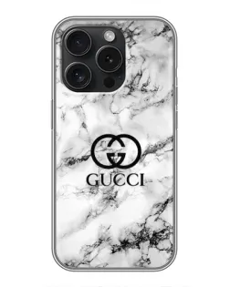 Чехол для Motorola Moto G (2026) с картинкой «Gucci — мраморный шик»