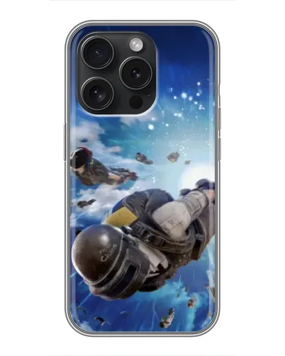 Чохол для Motorola Moto G (2026) з картинкою «Десант PUBG — стрибок»