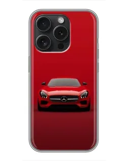 Чехол для Motorola Moto G (2026) с картинкой «Красный Mercedes AMG»