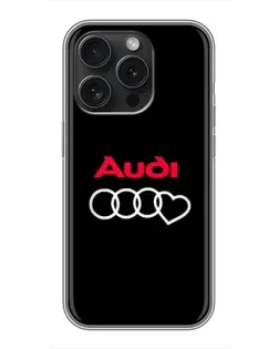 Чехол для Motorola Moto G (2026) с картинкой «Логотип Audi Heart»