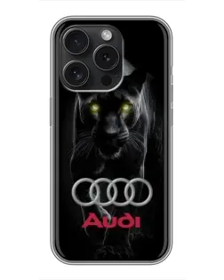 Чехол для Motorola Moto G (2026) с картинкой «Пантера и Audi»