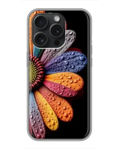 Чохол для Motorola Moto G (2026) з картинкою «Райдужна квітка»