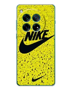 Чохол для Motorola Moto G Max з картинкою «Жовтий текстурний Nike»