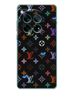 Чехол для Motorola Moto G Max с картинкой «Цветная монограмма LV»