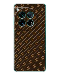 Чехол для Motorola Moto G Max с картинкой «Gucci — золотые диагонали»