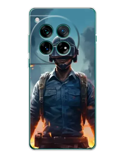 Чехол для Motorola Moto G Max с картинкой «PUBG — реалистичный герой»