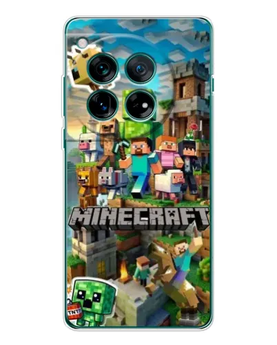 Чехол для Motorola Moto G Max с картинкой «Замок Minecraft»