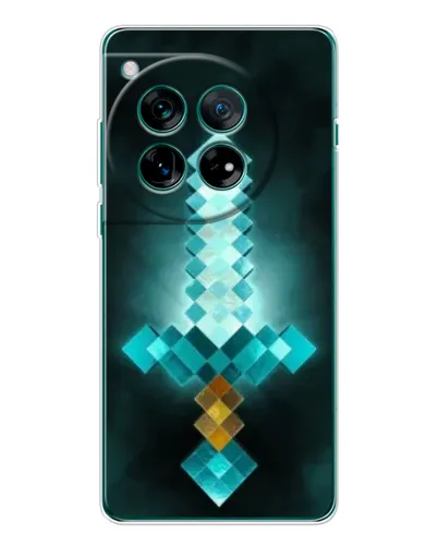 Чехол для Motorola Moto G Max с картинкой «Алмазный меч неон»