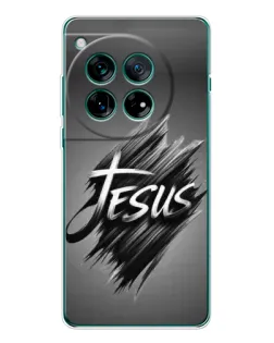 Чехол для Motorola Moto G Max с картинкой «Надпись Jesus Graffiti»