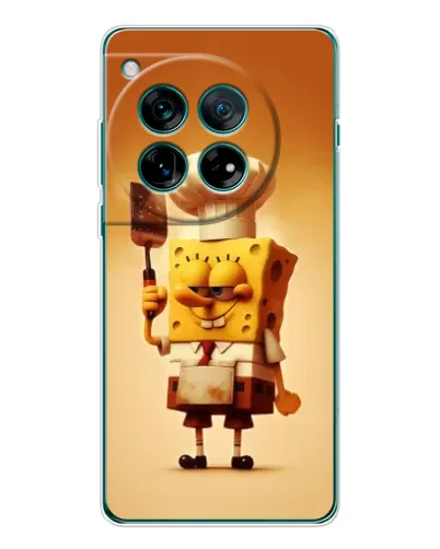 Чехол для Motorola Moto G Max с картинкой «Губка Боб повар»