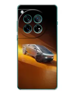 Чехол для Motorola Moto G Max с картинкой «Cybertruck в пустыне»