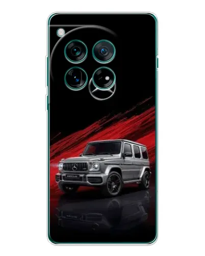 Чехол для Motorola Moto G Max с картинкой «Mercedes G-Class красный»
