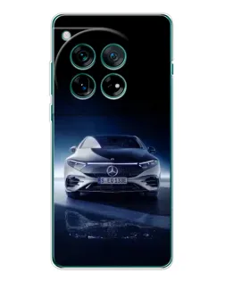 Чехол для Motorola Moto G Max с картинкой «Ночной Mercedes EQ»