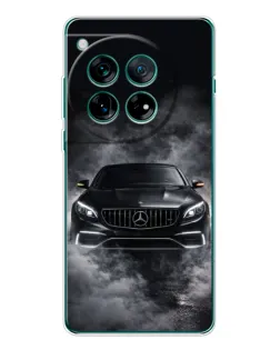 Чехол для Motorola Moto G Max с картинкой «Mercedes в дыму»