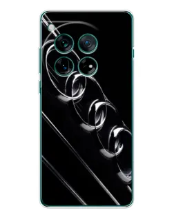 Чехол для Motorola Moto G Max с картинкой «Audi — абстрактные кольца»