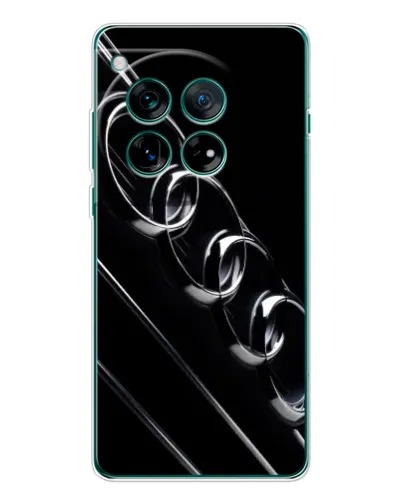 Чехол для Motorola Moto G Max с картинкой «Audi — абстрактные кольца»