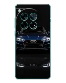 Чехол для Motorola Moto G Max с картинкой «Audi — ночное отражение»