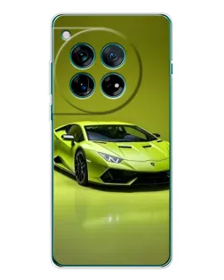Чехол для Motorola Moto G Max с картинкой «Салатовый Lamborghini Huracan»