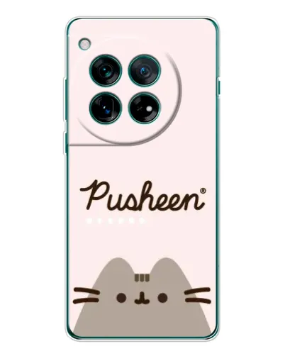 Чехол для Motorola Moto G Max с картинкой «Pusheen логотип»