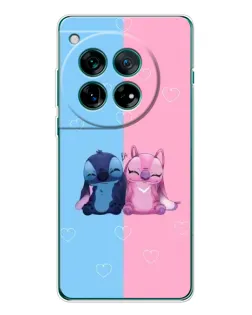 Чехол для Motorola Moto G Max с картинкой «Stitch и Angel Love»