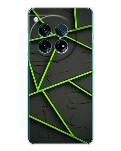 Чехол для Motorola Moto G Max с картинкой «Зеленые геометрические линии»