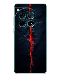 Чехол для Motorola Moto G Max с картинкой «Kрасная лавовая трещина»