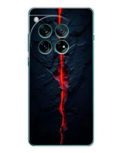 Чехол для Motorola Moto G Max с картинкой «Kрасная лавовая трещина»